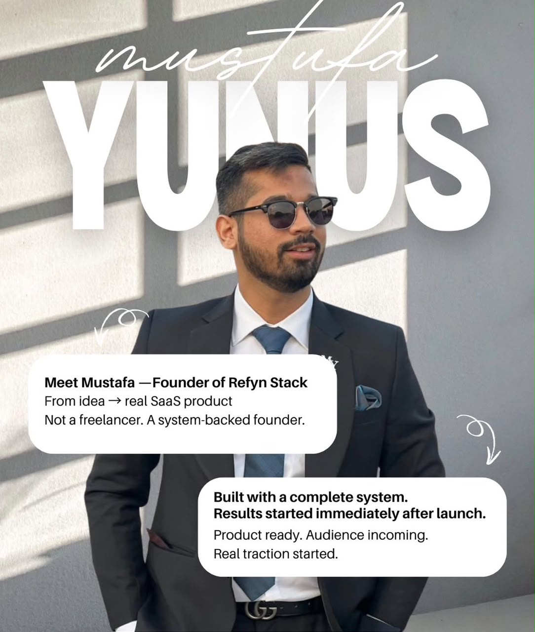 Mustafa Younus, Founder · RefynStack